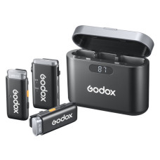 Godox WEC 2-Person Wireless Microphone System for Cameras and Mobile Devices (2.4 GHz)