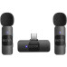 BOYA BY-V20 Ultracompact 2-Person Wireless Microphone System (2.4 GHz)