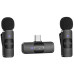 BOYA BY-V20 Ultracompact 2-Person Wireless Microphone System (2.4 GHz)