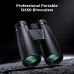 K&F Concept 12x50 HD Binoculars Black BAK4, with Mobile Phone Holder and Tripod Conversion Bracket