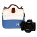 Jenova Urban Legend Mirrorless Camera Bag Beige & Blue 61132
