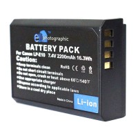 E-Photographic Battery for Canon LP-E10 2200mAh