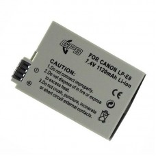 GPB Battery for Canon LP-E8 1120mAh