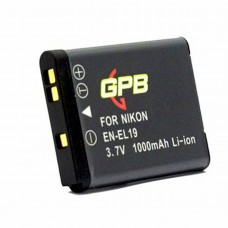 GPB Battery for Nikon EN-EL 19 1000mAh