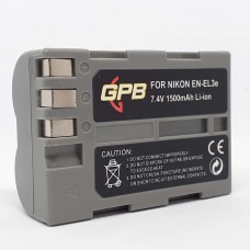 GPB Battery for Nikon EN-EL 3E 1500mAh