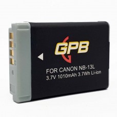 GPB Battery for Canon NB-13L 1010mAh