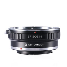 K&F Concept Canon EOS EF Mount Lens to Canon EOS M EF-M Mount Adapter