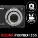 KODAK PIXPRO FZ55-BK 16MP Digital Camera Black 5X Optical Zoom