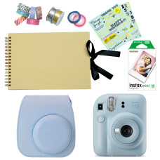 Fujifilm Instax Mini 12 Pastel Blue Document Your Instax Kit