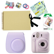 Fujifilm Instax Mini 12 Document Your Instax Kit (Lilac Purple)