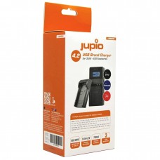 Jupio USB Brand Charger for Sony/JVC/Samsung 3.6V-4.2V Batteries