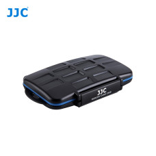 JJC MC-ST16 Water-Resistant Memory Card Case (8 SD + 8 MSD Storage Cards)