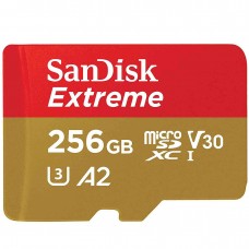 SanDisk Extreme 256GB 160MB/s microSD Memory Card 