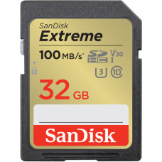 SanDisk 32GB Extreme 100MB/s UHS-I SDHC Memory Card