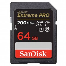 Sandisk Extreme Pro 64GB 200MB/s SD Memory Card