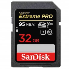 Sandisk Extreme Pro 32GB 95MB/s SD Memory Card