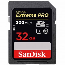 SanDisk Extreme Pro 32GB 300MB/s SD Memory Card