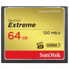SanDisk Extreme 64GB 120MB/s CompactFlash Memory Card