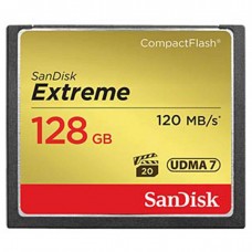 SanDisk Extreme 128GB 120MB/s CompactFlash Memory Card