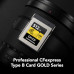 Lexar 512GB Professional CFexpress Type B Card GOLD Series