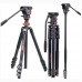 Cayer AF2451H4 Professional Video Camera Tripod