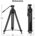 Cayer Professional Video Tripod BV30L