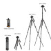 K&F Concept KF09.115 Lightweight Video Travel Tripod