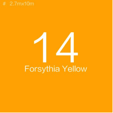 Selens Forsythia Yellow Photography 2.7x10m Seamless Solid Color Backdrop paper